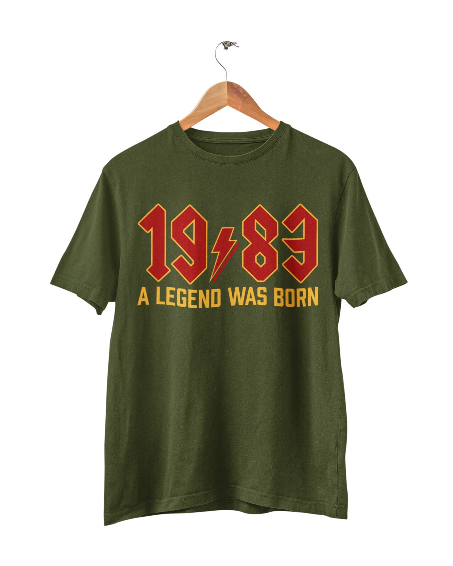 Discover Funny 40th Birthday T Shirt 2023 1983 A Legend Was Born T-Shirt