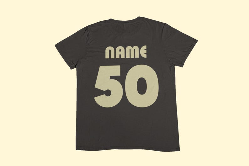 Personalised 50th Birthday T-Shirt: Vintage 1976 Retro Design 2026 50th image 7