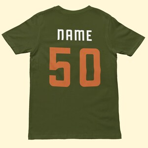 Personalized 50th Birthday T-Shirt: Vintage 1976 Aged To Perfection image 8