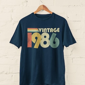 Camiseta vintage de 1986: regalo de 40 cumpleaños en 2026