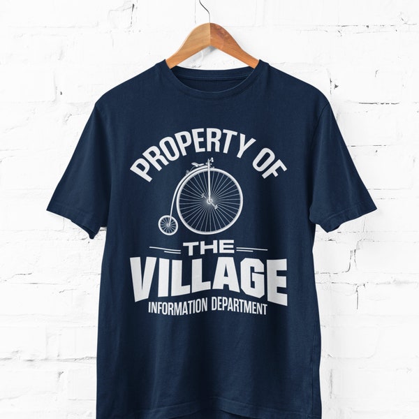 Propriété du département d’information du village Drôle T Shirt numéro 6 prisonnier