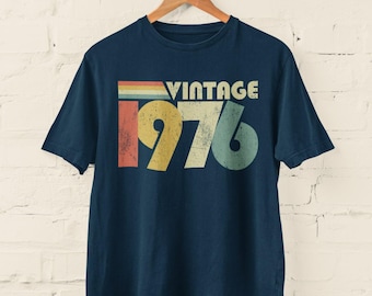 Vintage 1976 50th Birthday T Shirt 2026 retro fiftieth gift ideas BY30