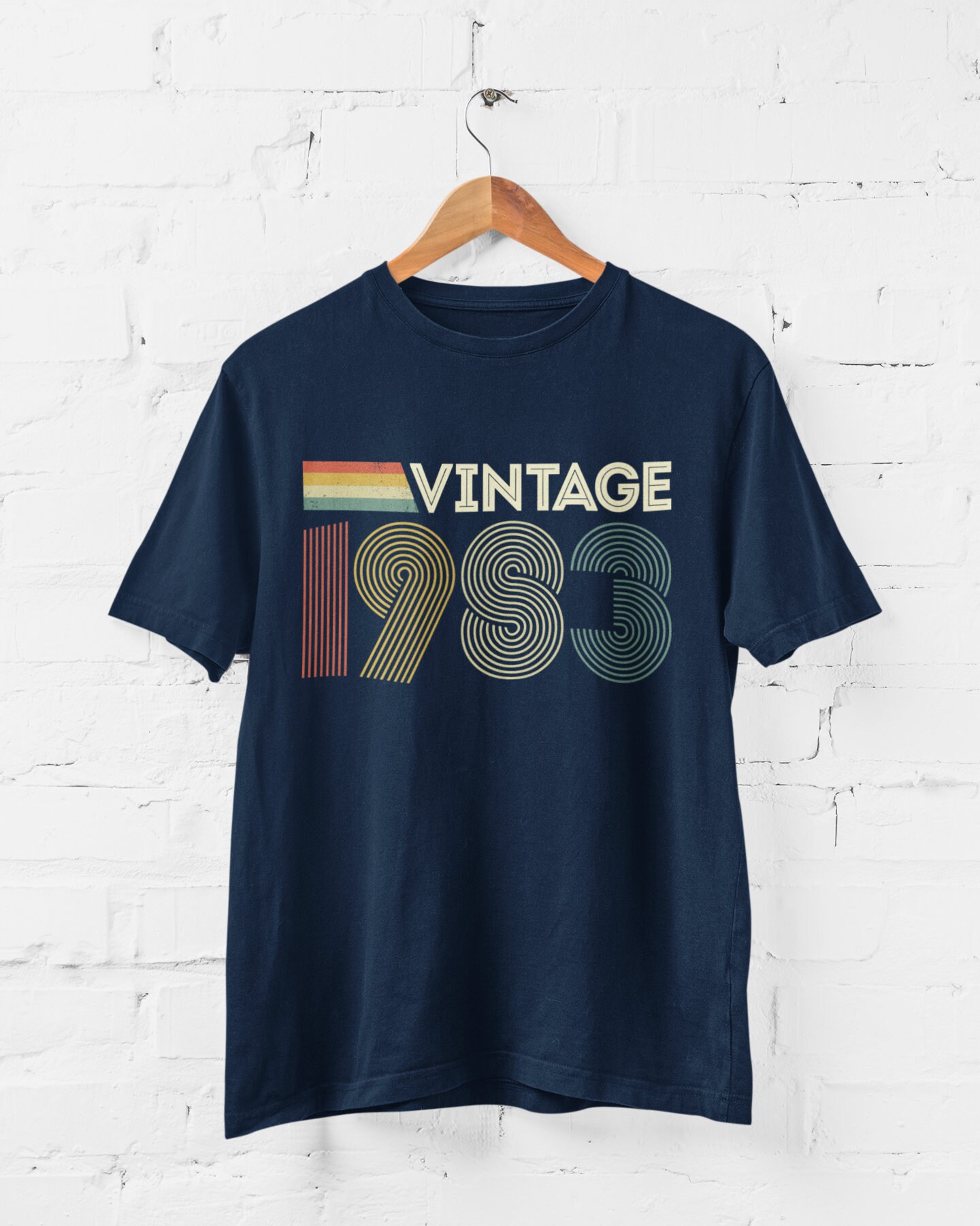 Vintage 1983 40Th Birthday T Shirt 2023 Fortieth Gift Ideas By1