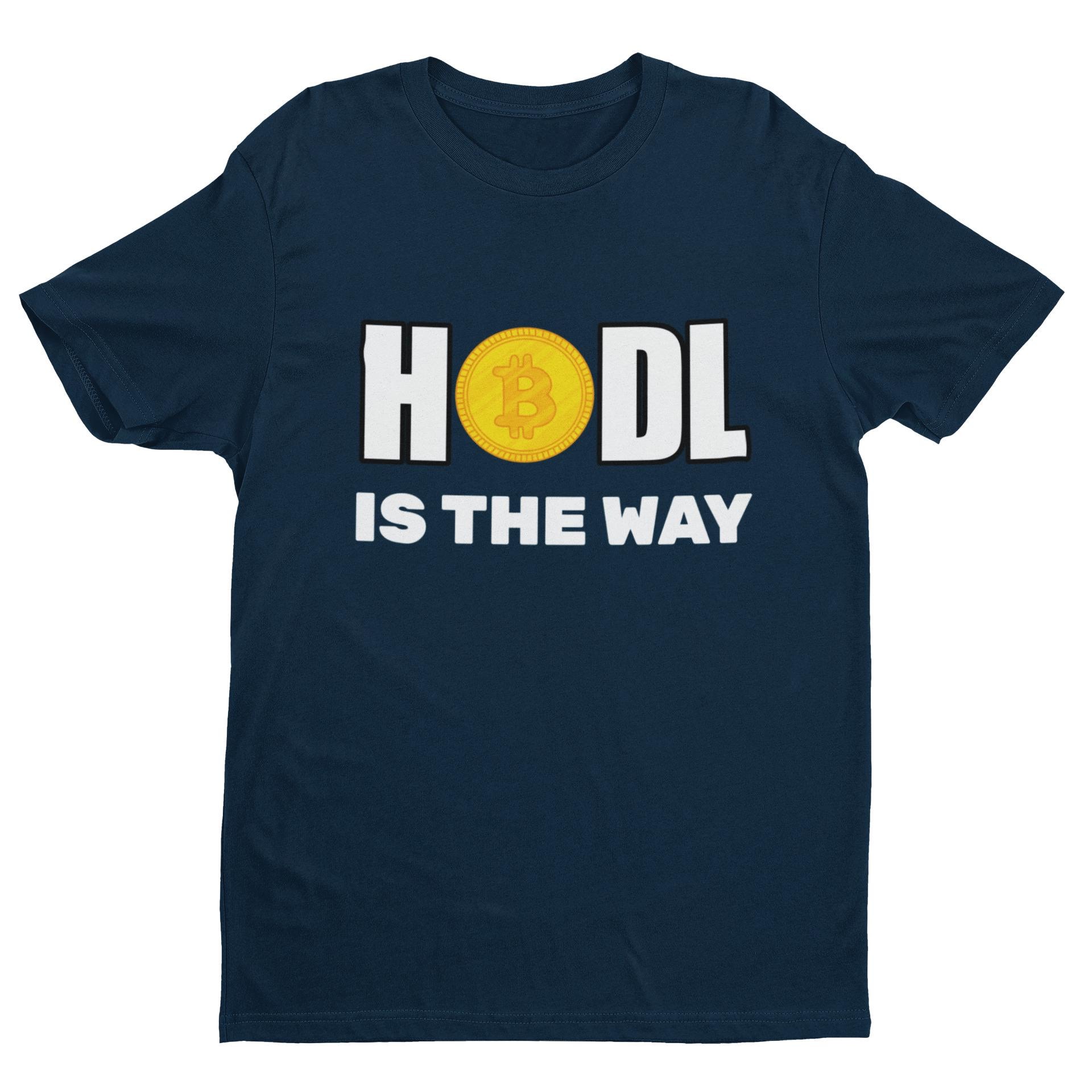 HODLは道だ：ビットコイン・暗号投資家Tシャツ - Etsy 日本