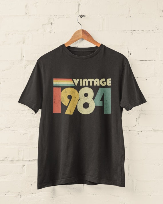 40th Birthday Gifts 2024 Vintage 1984 T Shirt Milestone Fortieth Birthday Present Keepsake BY33 Etsy Ireland