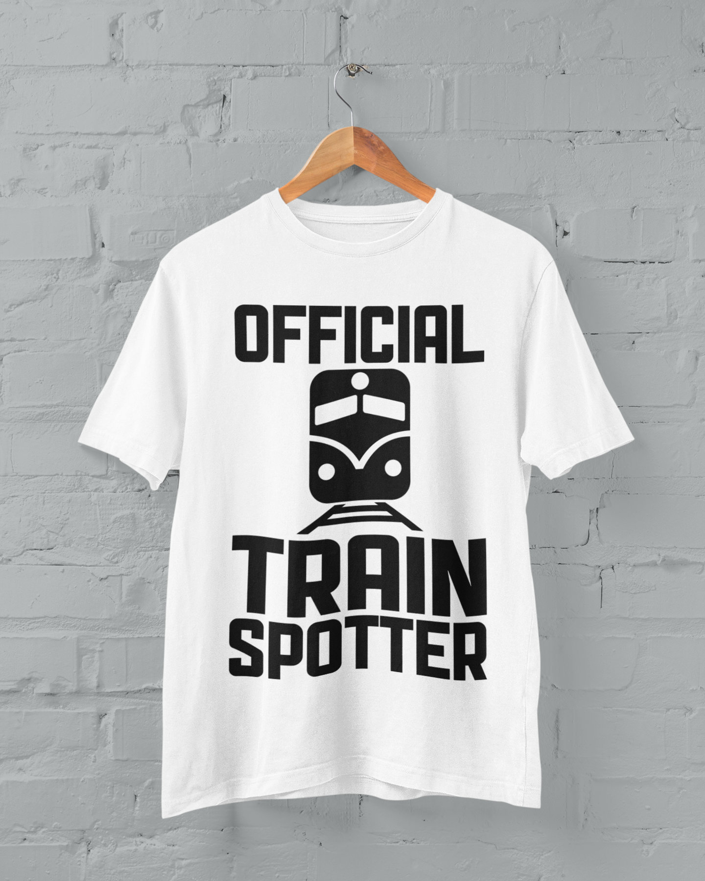 T-shirt SPT Glasgow Metro – Parodie De Trains (Gildan Softstyle, Blanc, Taille L)