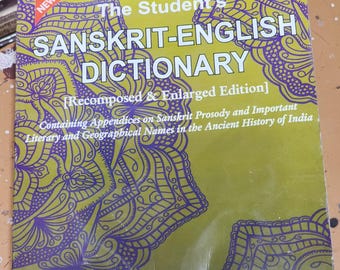 English Sanskrit Dictionary Book | Comprehensive Sanskrit Language