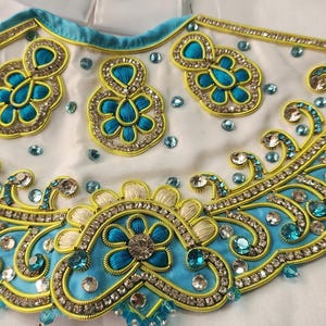 Temple Wear Radha Krishna Outfit | Pure Handmade Devotional Dress Exclusive Radha Krishna Attire