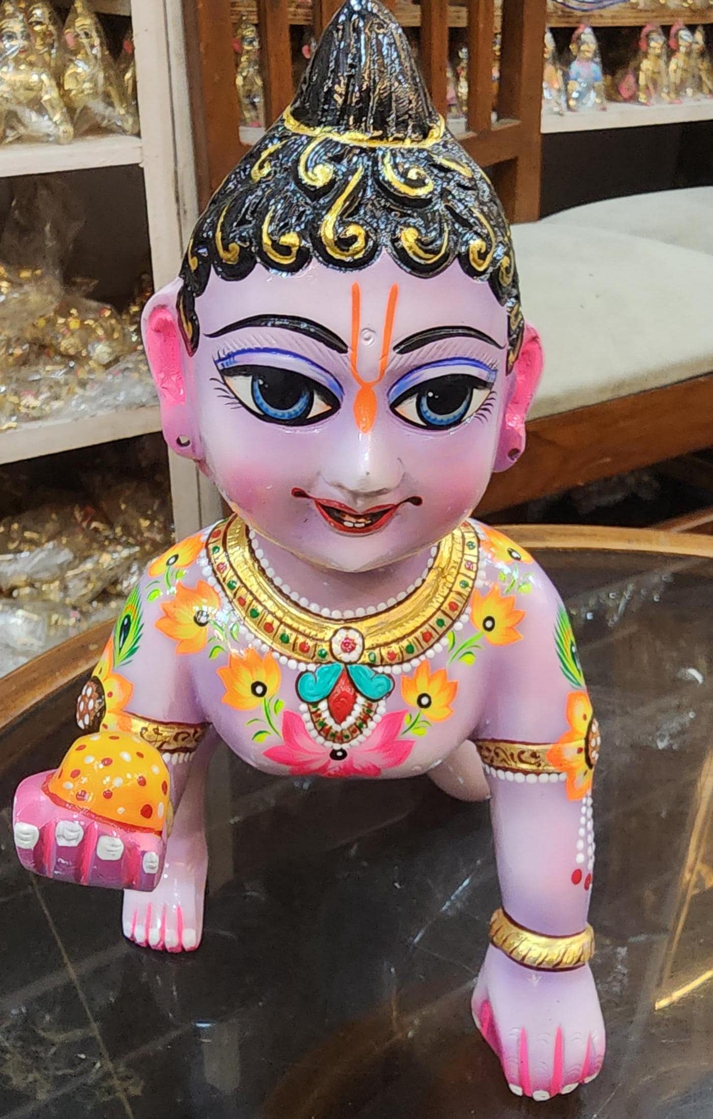 Ladoo Gopal Idol - Etsy