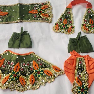 Handcrafted Radha Krishna Devotional Attire | ISKCON Style Wear