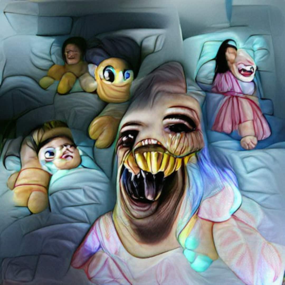 Nightmare Art A I Generated Artwork Creepy Etsy Nightmare Art A I Generated Artwork Creepy Etsy