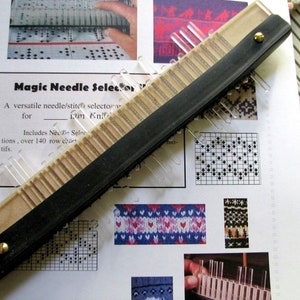 Magic Needle Selector Wand for Mid Gauge Knitting Machines