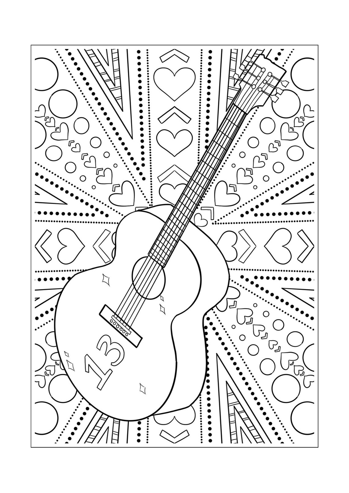 Taylor Swift Eras Tour Coloring Pages: Downloadable Printable Perfect ...