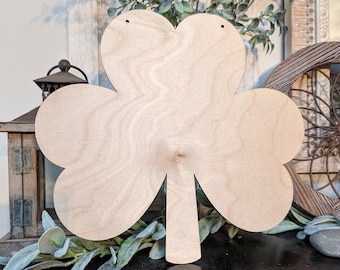 Laser cut Shamrock, Wood Shamrock, Clover, shamrock cut out, St. Patrick