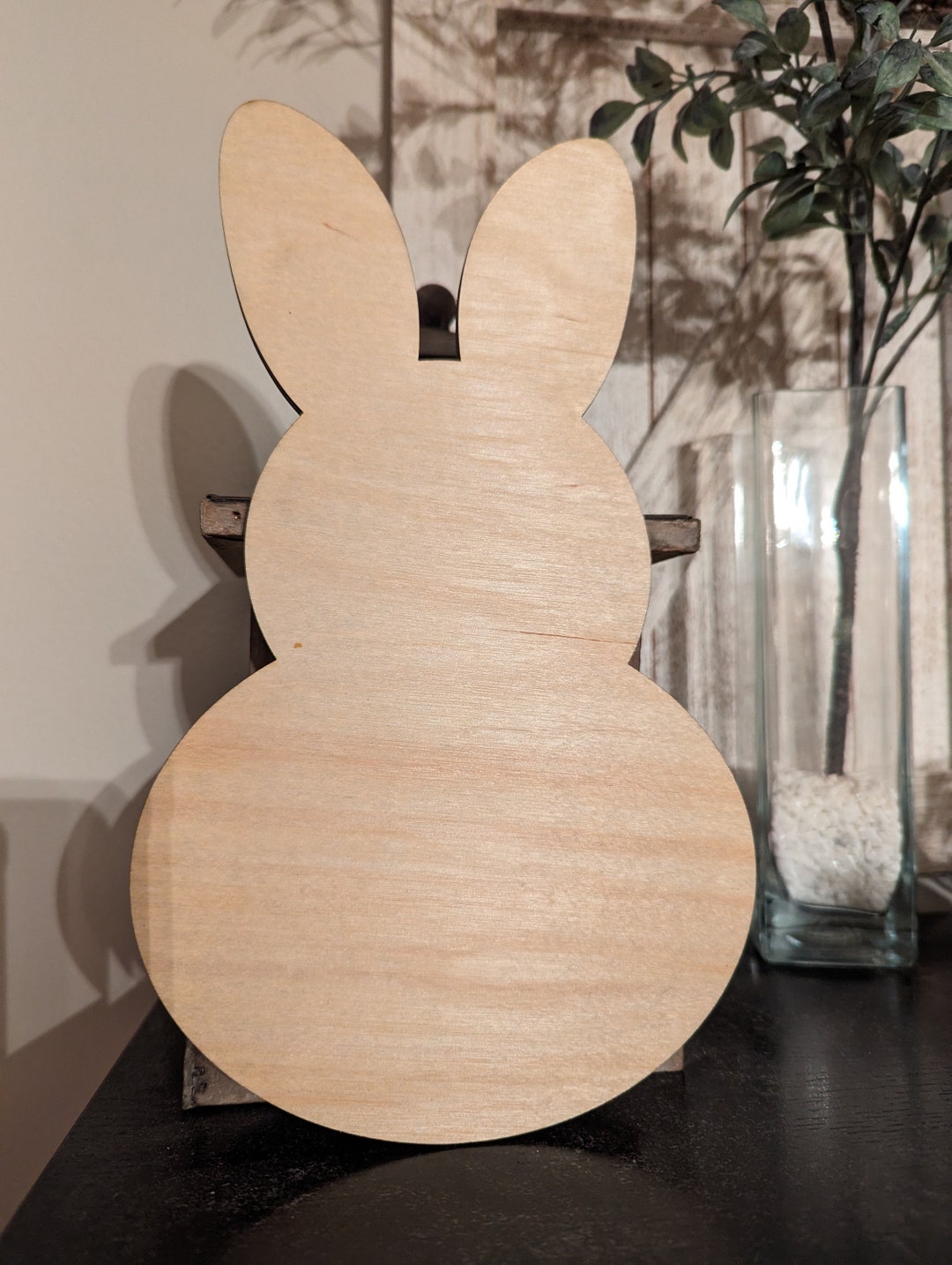 Laser Cut Bunny Rabbit Wood Rabbit Easter Bunny Etsy