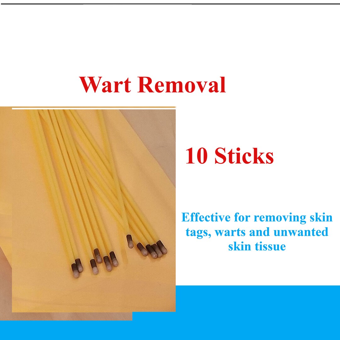 Silver Nitrate Sticks 6 Long Caustic Applicator, 10 Individual Sticks