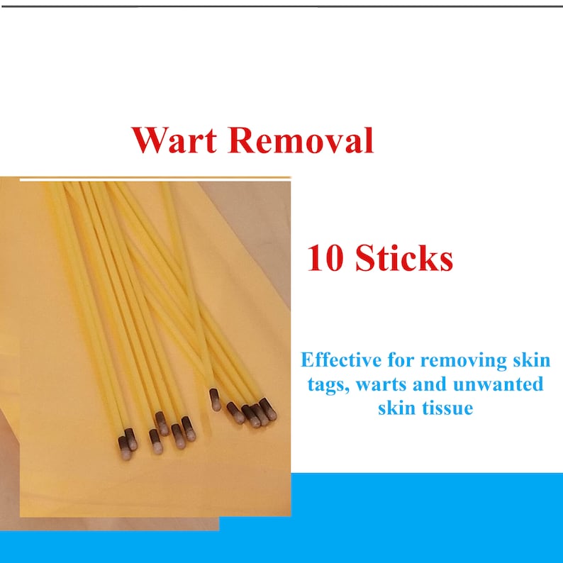 Silver Nitrate Sticks 6 Long Caustic Applicator, 10 Individual Sticks