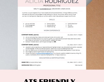 ATS Resume Template | ATS Friendly Resume | ATS Resume | Resume Template Ats