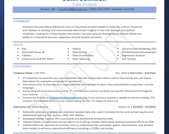 Data Analyst Resume, Data Analyst, Data ,ATS Resume, Resume examples, Resume Template Data Analyst, Resume,ATS Friendly Resume