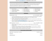 IT Resume, Tech Resume, Tech Support Resume, Ats Resume, Tech Resume Template, Resume Template Word, CV Resume Template IT, Technical Resume