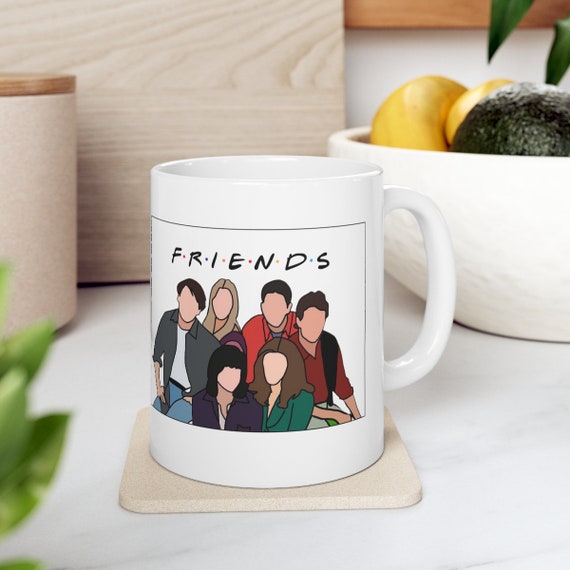 Friends Mug, Friends TV, Friends Fan Gift, Chandler Mug, Pheobe Mug, Joey  Mug 