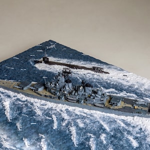 USS New Jersey & USS Ohio - 1/350 scale