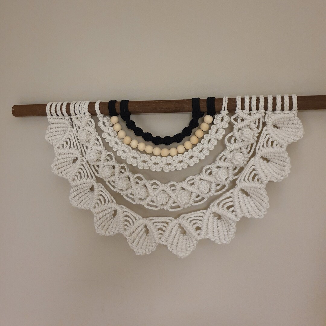 Tapestry Macrame Shells - Etsy