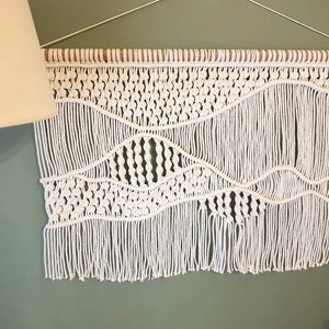 Erupting mountain tapestry