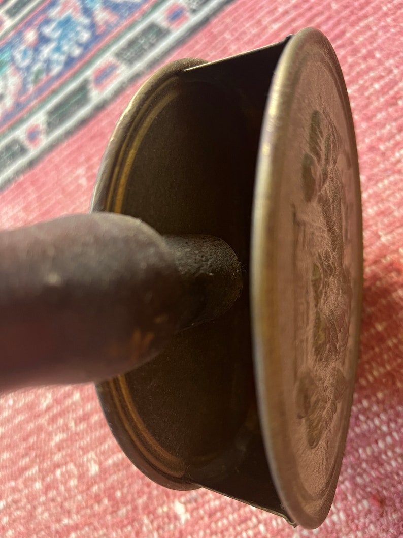 Vintage Brass Bed Warmer Etsy