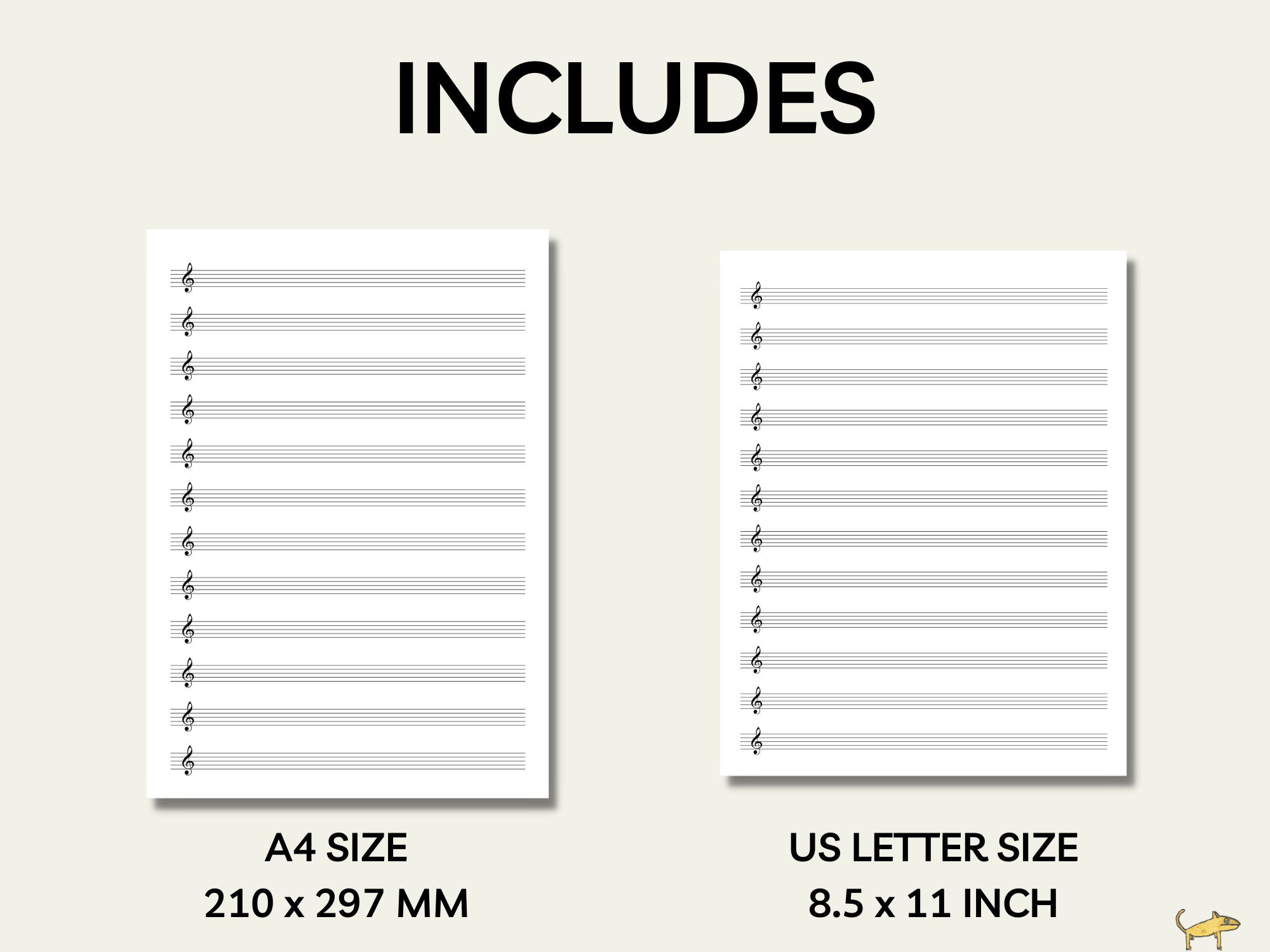 Blank Sheet Music Blank 12 Staves No Clefs