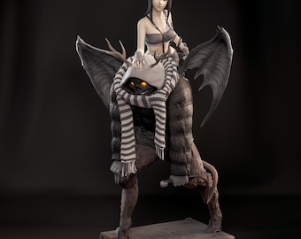 Haru From Dorohedoro Garage Kit | Collectible Model for Fans