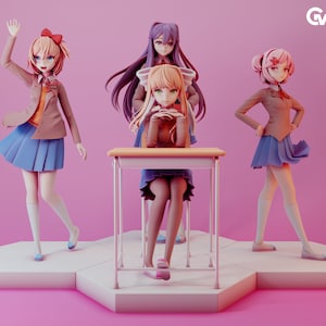 Doki Doki Literature Club Garage Kit | Monica | sakura | sakura | Yuriy | Anime-Anime | poison