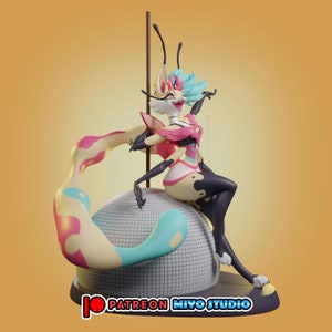 Beelzebub from HelluvaBoss fanmade Figurine | Poison | MiyoStudio | GarageKit | Furry