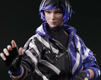 Reina From Tekken 8 | Purple Lightning | Garage Kit | Bulkamancer
