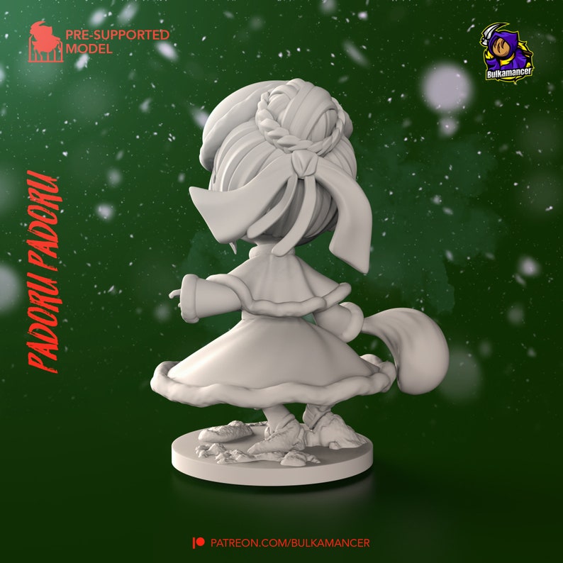 Padoru Padoru Nero Claudius Fanmade Figurine Fate Extra Christmas Gift ...