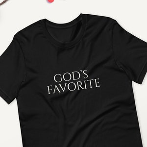 God's Favorite TShirt | God's Favorite Graphic Tee | Y2K