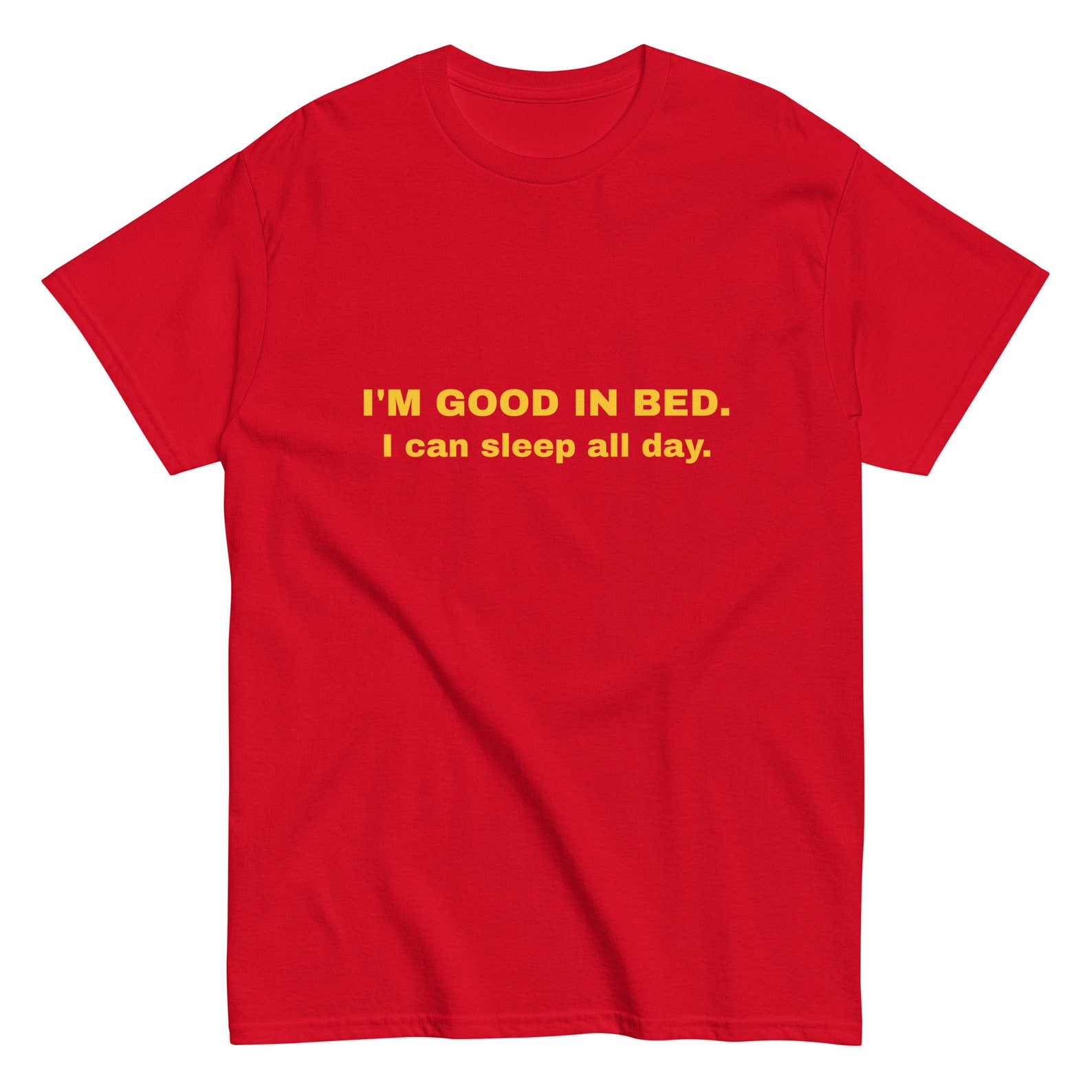Good in Bed Shirt Y2k Funny Tshirt Bed Tshirt I Am Good in Bed Meme Tee