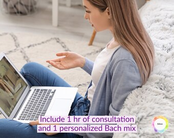 Bach Flower Consultation and 30 ml mix bottle (English or Spanish)