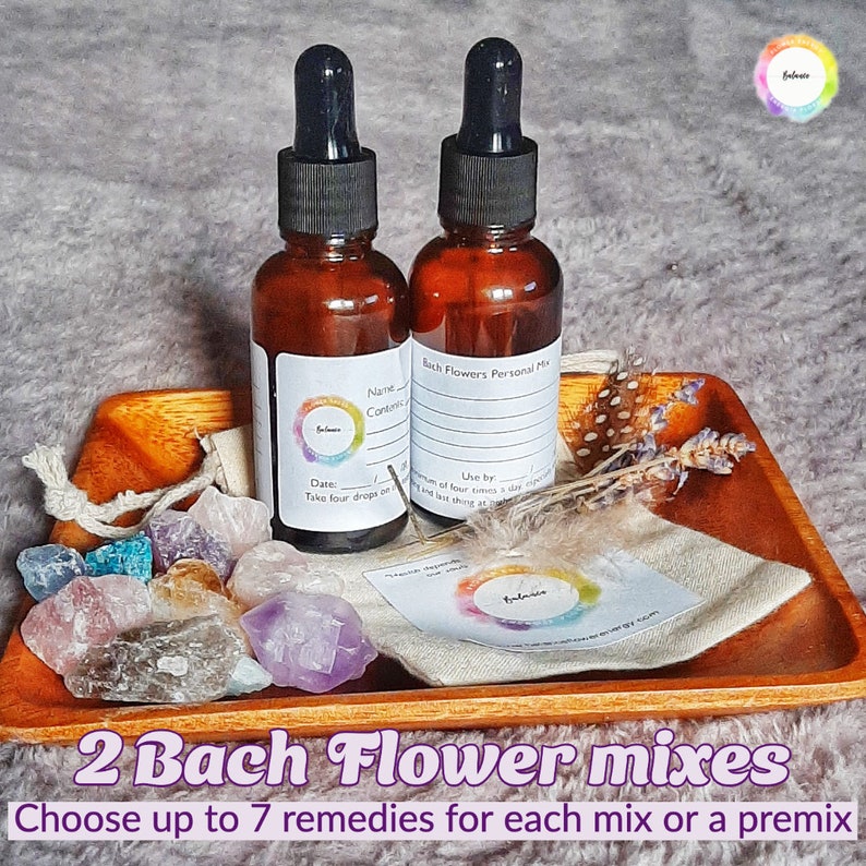 Personalized Bach Flower Remedies Original Bach Formula Etsy