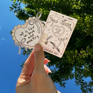 Tortured Poets Department sticker set - waterproof
