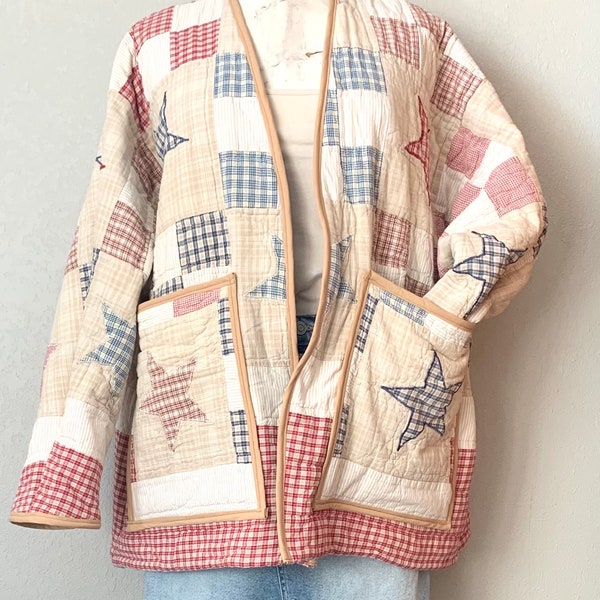 Patchwork Quilt Jacket Etsy