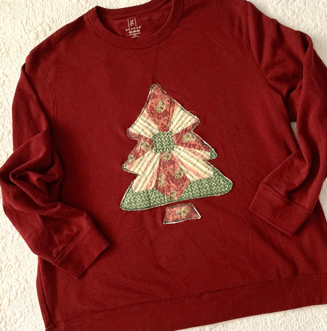 Christmas Quilted Hoodie