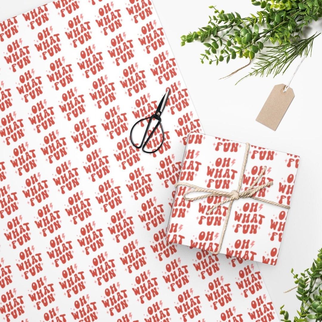 Printable Christmas Wrapping Paper - Homey Oh My