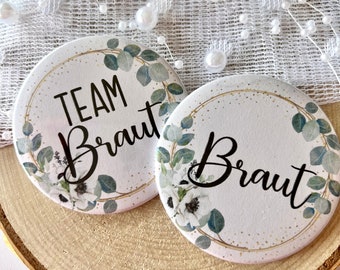 Button Braut Team Braut Junggesellinenabschied JGA