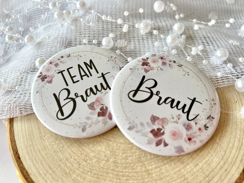 Button Braut Team Braut Junggesellinenabschied JGA Bild 3