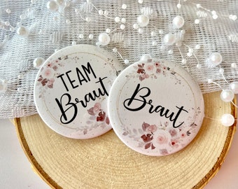 Button bride team bride bachelorette party JGA