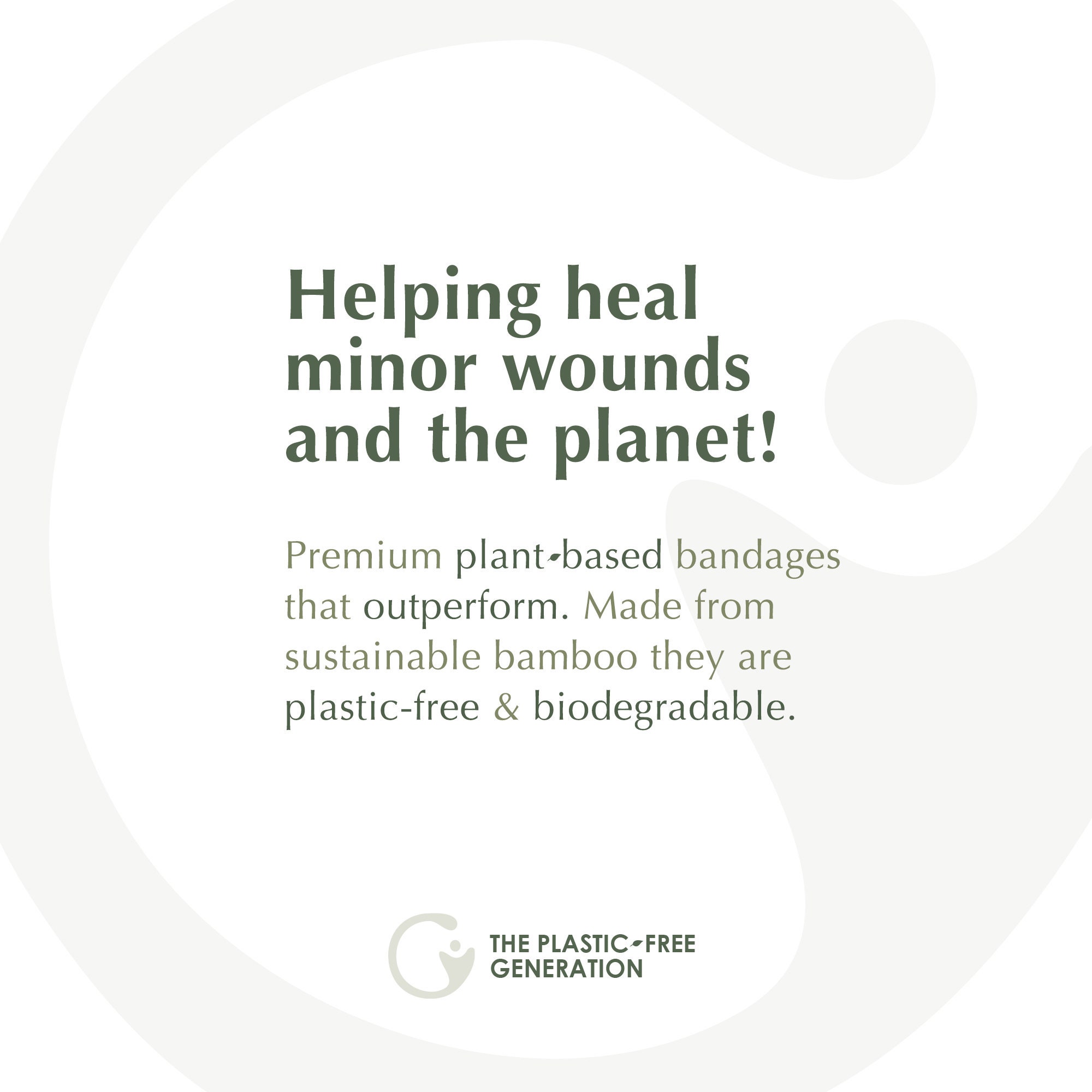 The Plant-based Bandage by Generation for Change 75 Organic Bamboo Bandages  Variety Pack Aloe, Charcoal & Natural Bamboo Compostable 