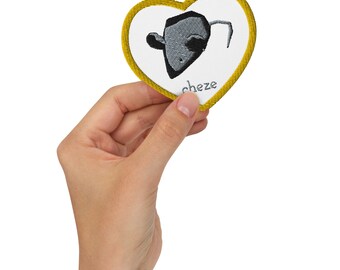 Cheze Herz Gestickte Aufnäher