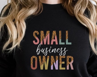Kleinunternehmer Sweatshirt: Unisex Rundhals Geschenk