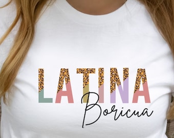 Latina Shirt, Spanish Shirt, Cute Latina Shirts, Gift for Christmas, Latinas Shirt, Empowered Latina Shirt, Latina Gift